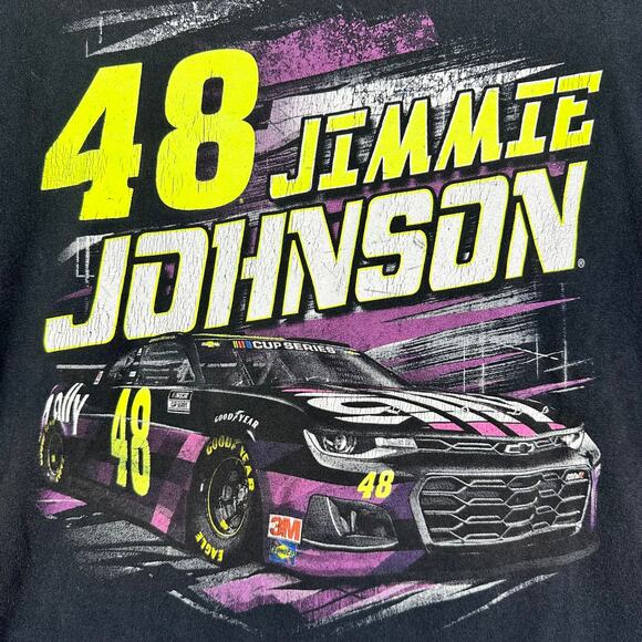 Jimmie Johnson 48 Hendrick Motorsports Racing T Shirt Mens Large - Picture 2 of 8